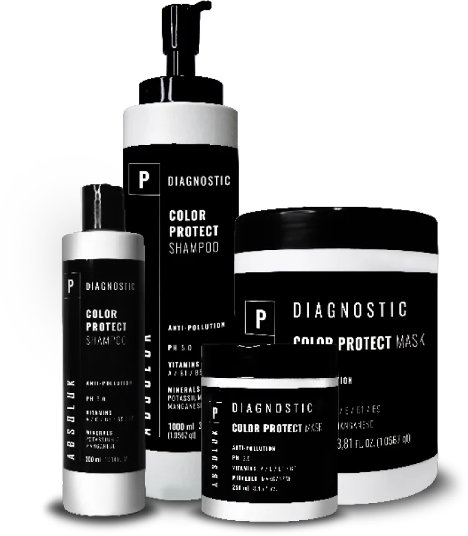 Gama Absoluk Diagnostic: champô e máscara Color Protect